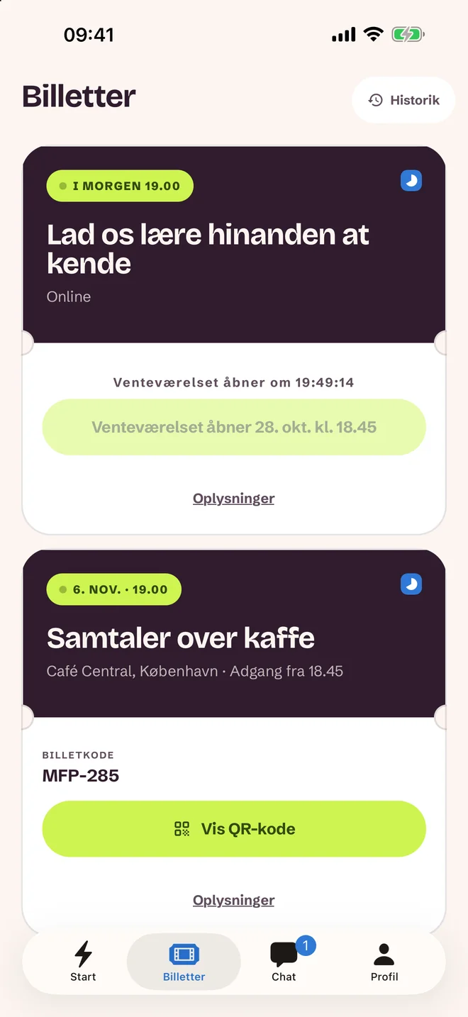 Billetskærm