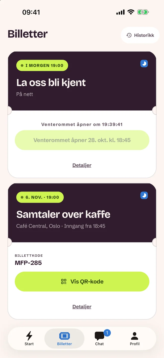 Billettskjerm
